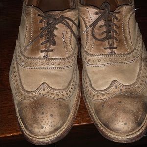 Allen Edmond wingtip shoes